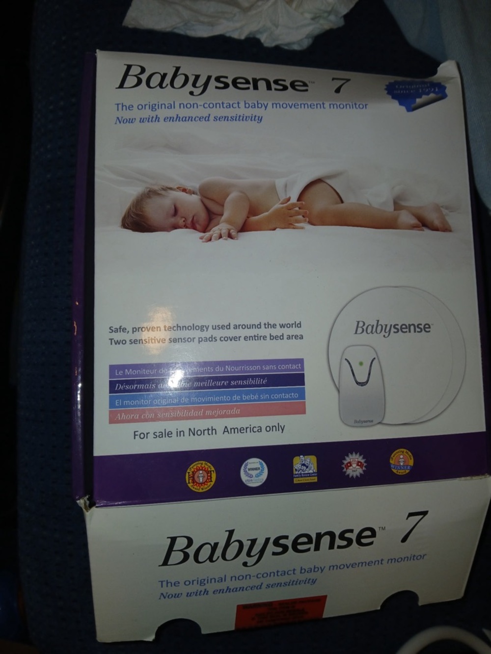 7 Baby Movement Monitor - White
